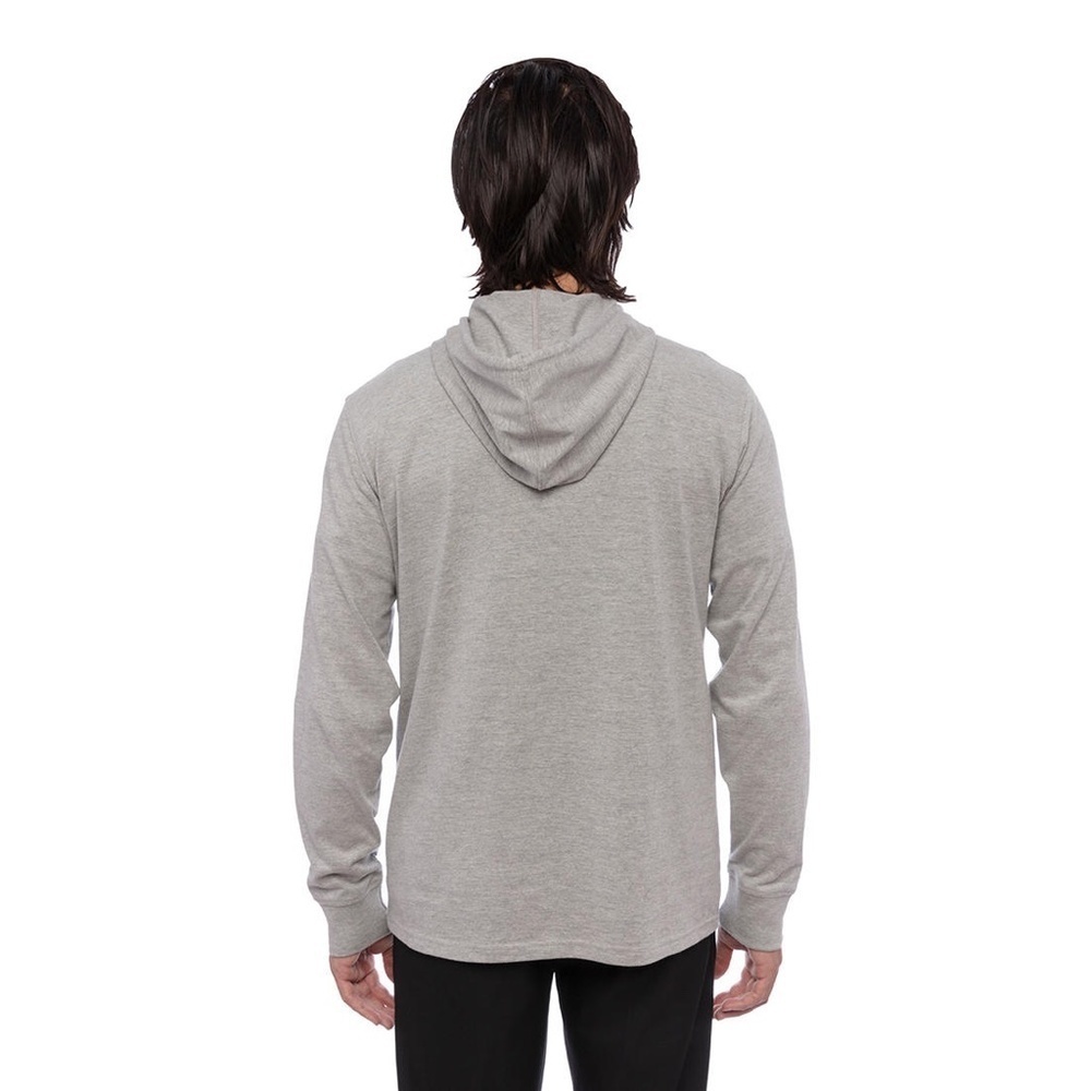 New Champion Men's Gray Long Sleeve Hoodie - Picture 5 of 13